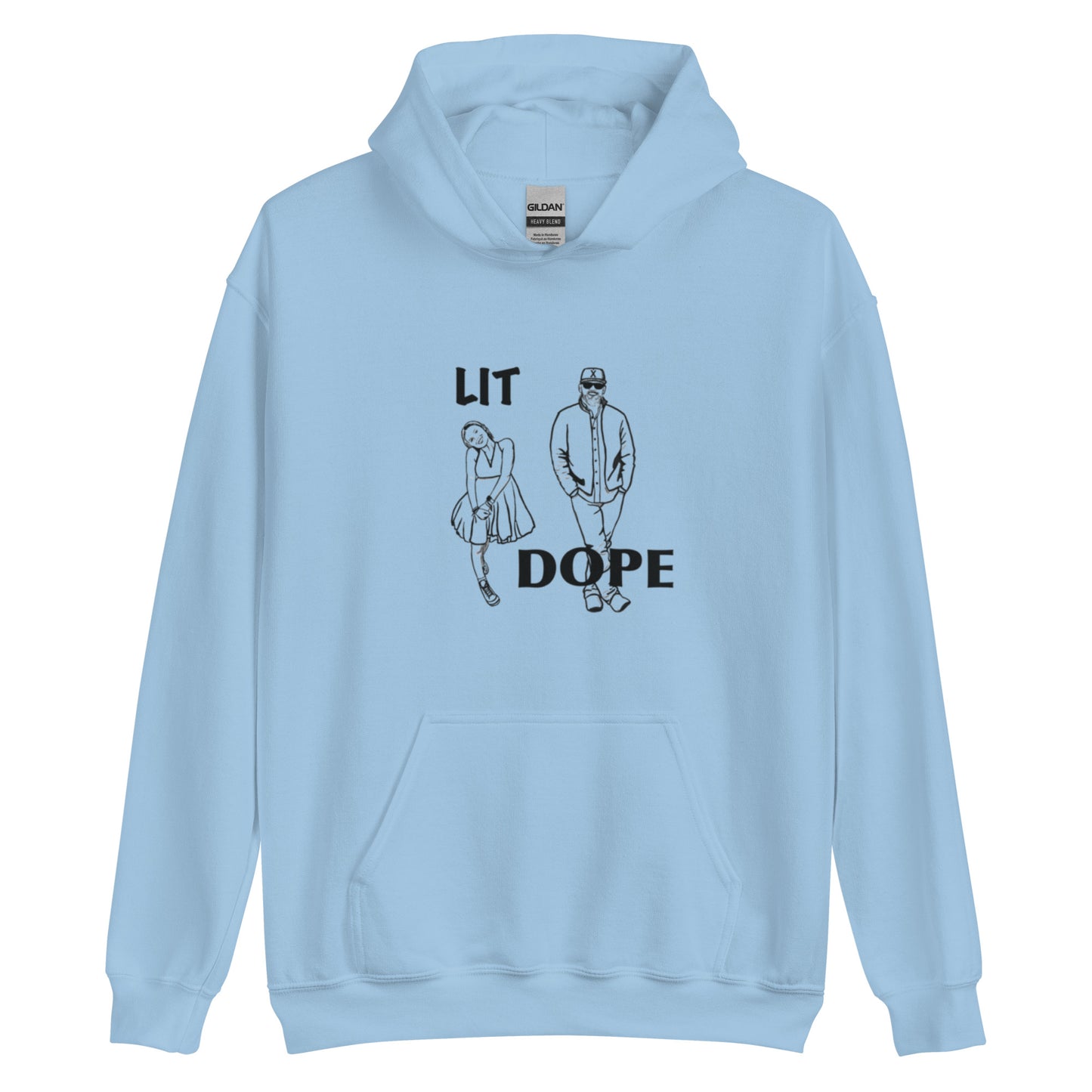 LIT / DOPE Unisex Hoodie