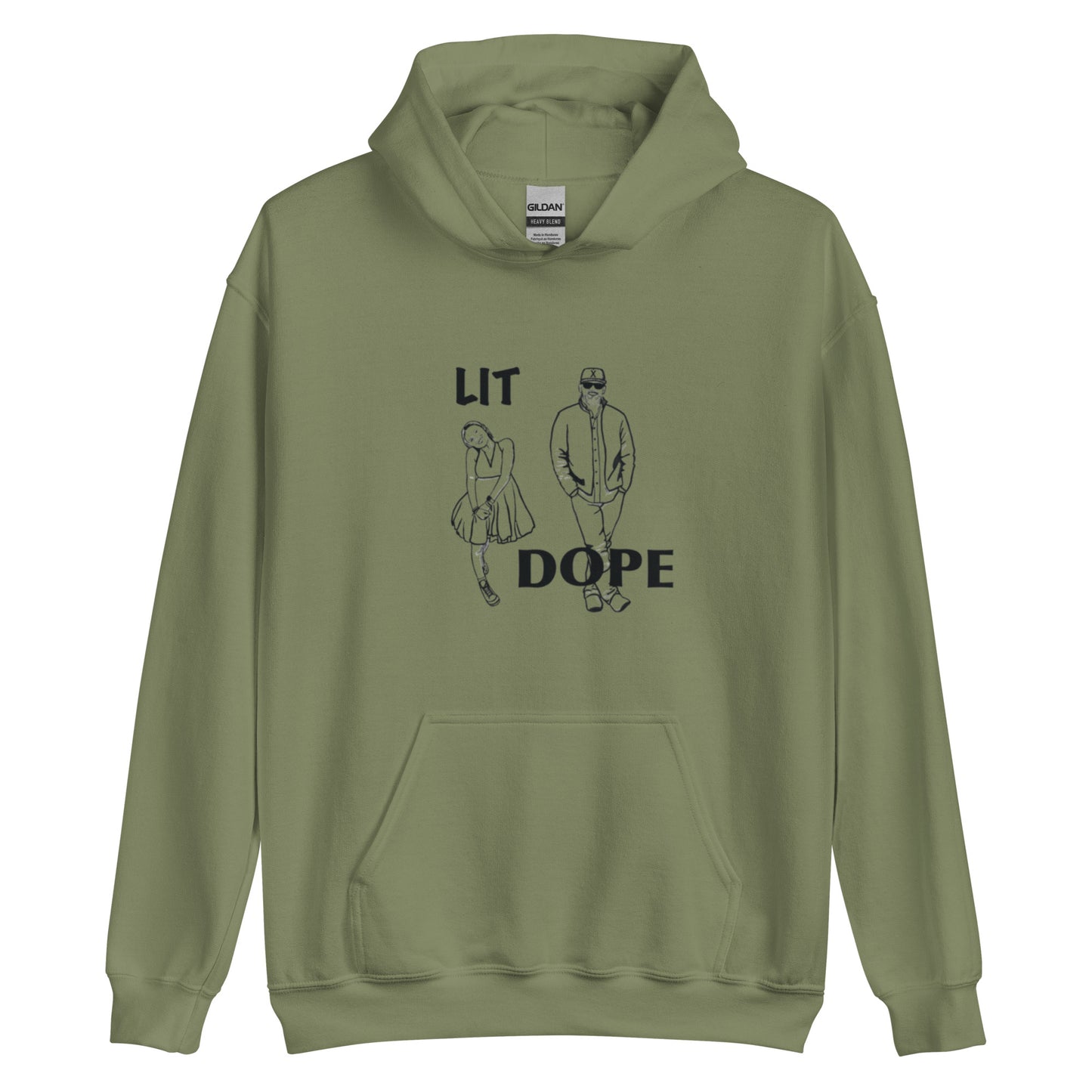 LIT / DOPE Unisex Hoodie