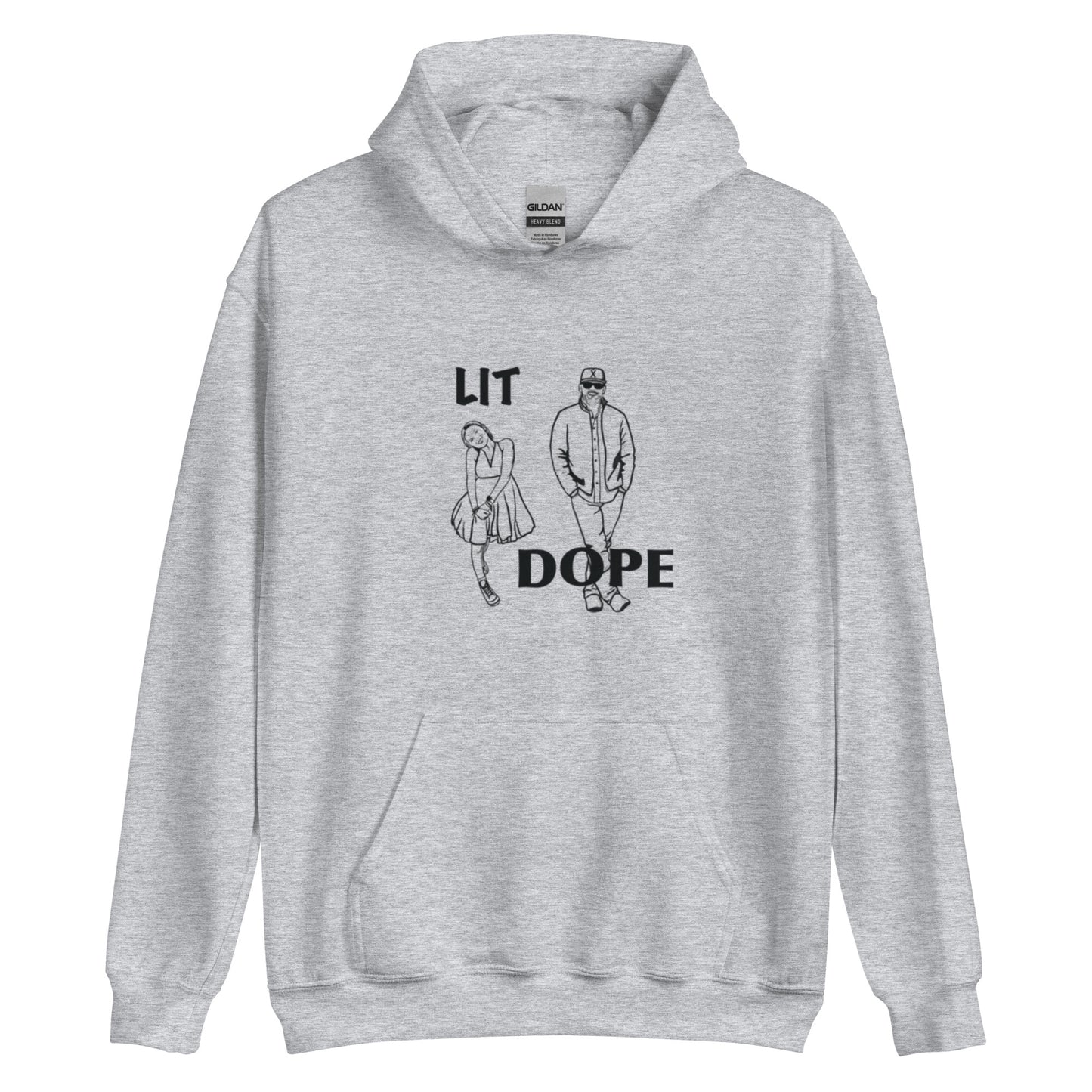 LIT / DOPE Unisex Hoodie