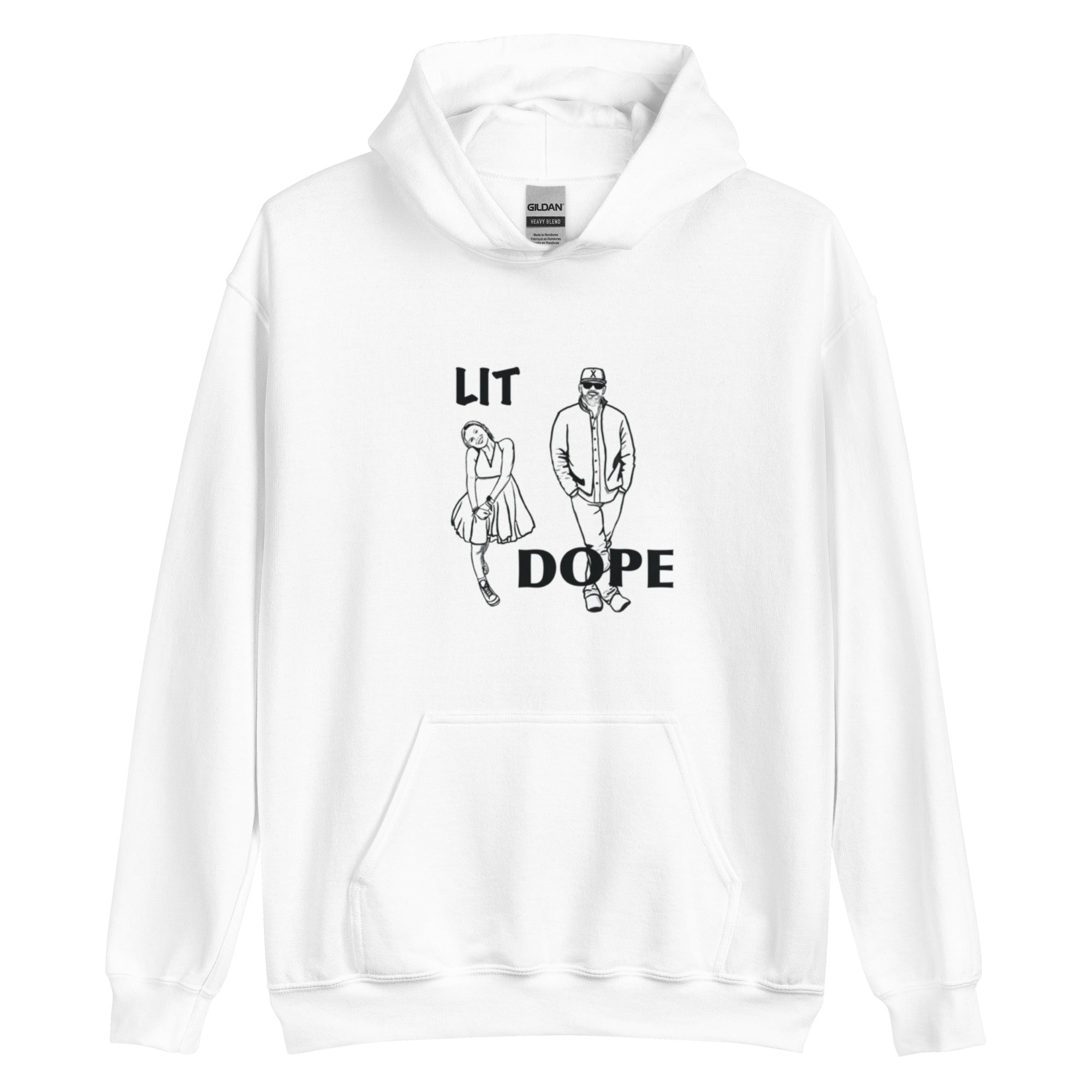 LIT DOPE Unisex Hoodie Not Offensive to Me